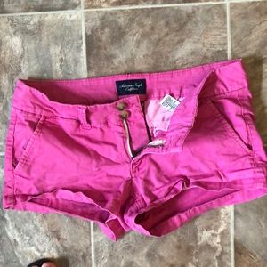 Pink shorts